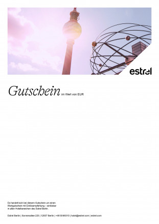 Gutschein Fernsehturm Weltzeituhr